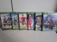 ZESTAW 6 GIER XBOX ONE / PES 2016, 2019, FIFA 15, FOR HONOR, CRAYOLA SCOOT