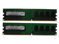HYNIX PC2-6400U DDR II 2GB(2x1GB) 800MHz 141403