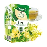 HERBAPOL ZIELNIK POLSKI herbata ziołowa LIPA 20 TOREBEK