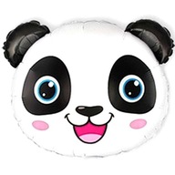 BALON foliowy PANDA balonik MIŚ panda z uszami