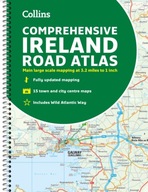 Comprehensive Road Atlas Ireland Collins Maps