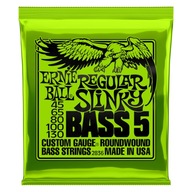 Struny do basu gitary basowej 5 strunowej 45-130 Ernie Ball 2836