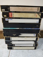 Kaseta VHS do nagrania zestaw 10 sztuk NIE czysta