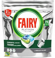 Fairy Platinum All-in-1 KAPSULE do umývačky riadu 75ks