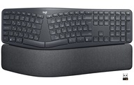 Bezprzewodowa klawiatura dzielona Logitech ERGO K860 Unyfing / Bluetooth