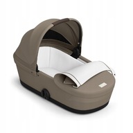 CYBEX GONDOLA MELIO 3.0 COT S Almond beige beżowa z materacem & wentylacją