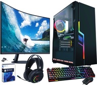 Zestaw Komputer gamingowy Ryzen |RTX4070|64GB|1000GB|LED 24|Win11