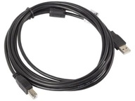 Kabel drukarkowy 3M USB 2.0 AM-BM Ferryt czarny