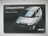 FIAT Cinquecento 1993 Polska instrukcja obsługi Fiat CQ Cinquecento orygina