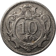 10 halerzy 1895 Austria