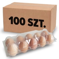 Plastikowe opakowanie na jaja XL - 100 szt