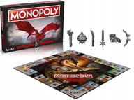 Monopoly seria D&D Baldur's Gate PIĘKNA gra planszowa POLSKA KOLEKCJONERSKA