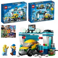 LEGO City 60362 Auto Samochód Myjnia Obrotowe szczotki 2 Figurki Miasto