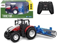 TRAKTOR NA DIAĽKOVÉ OVLÁDANIE 1:24 RC TRAKTOR +STROJ TANIEROVÝ AGREGÁT