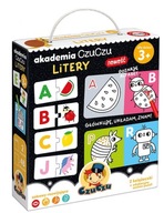 Akademia CzuCzu Litery Kolorowanka i puzzle CzuCzu