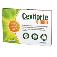 Ceviforte C 1000 x 10 kapsúl imunita vitamín C skorbut