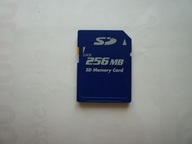 Karta pamięci SD 256 MB klasa 2
