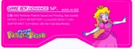 Naklejka Etykieta Princess Game Boy Gameboy Advance SP