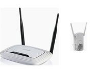 ROUTER TP-Link TL-WR841N + REPEATER ACCESS POINT