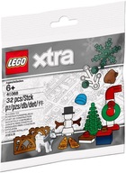 LEGO 40368 XTRA AKCESORIA ŚWIĄTECZNE bałwan choinka pies