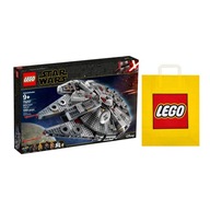 LEGO STAR WARS #75257 - Sokół Millennium + Torba Prezentowa LEGO