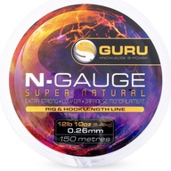 Vlasec Návlekový Silný Guru N-Gauge Super Natural Clear 0.12 mm 150 m
