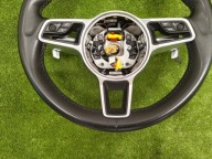 PORSCHE MACAN steering wheel, leather SKORZANA with shifting