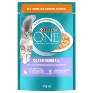 Purina One karma dla kota Coat Hairball 85 g