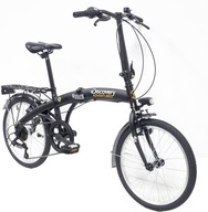 Skladací bicykel Denver DISCOVERY 2722 rám 12 palcov koleso 20 " čierna