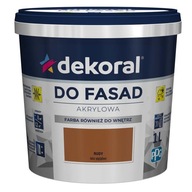 DEKORAL Farba Fasadowa POLINIT 1L Rudy