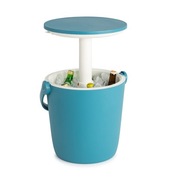 Keter Go Bar Mobile Mini Stôl Chladnička na nápoje Modré Vedierko