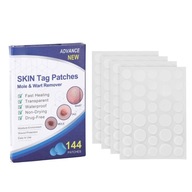 144pcs Skin Tag Remover Patches for Acne Wart Mole