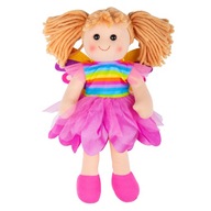 Bábika Bigjigs Toys Chloe - STREDNÁ hračka Ragdoll