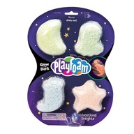 PLAYFOAM, FLUORESCENČNÁ PENOVÁ HMOTA 4 KOL.