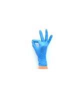 Rękawiczki nitrylowe diagnostyczne Niebieskie 100 szt. rozmiar M