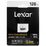Karta pamięci micro SDXC Lexar High-Endurance 128GB odczyt do 100 MB/s