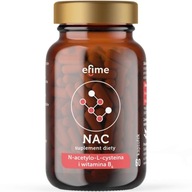 Efime Nac N-acetyl-L-cysteín a vitamín B6 aminokyselina 60 kapsúl