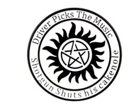 PIN Supernatural Winchester Pentagram przypinka pins