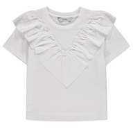 GEORGE t-shirt 140-146 koszulka FALBANKI crop top