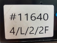 RENAULT SCENIC and display clock P820014216