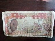 Banknot 500 franków Gabon