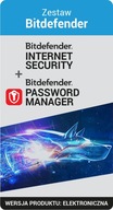 Bitdefender Internet Security + Bitdefender Password Manager 10 STAN/1 ROK