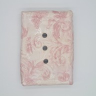 mydelniczka ceramiczna ręcznie wykonana różowa