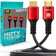 KABEL HDMI 2.1 ULTRA HDR 8K 60Hz 4K 120Hz VRR QMS ALLM QFT 3m 300cm