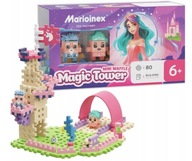 Kocky Mini Waffle Princezná Magická veža + 2 figúrky Marioinex 905807