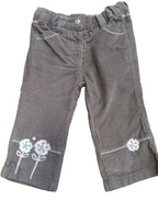 Minoti dievčenské, menčestrové nohavice veľ. 68-80cm