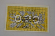 Litwa - Banknot - 0,2 Talon 1991 rok