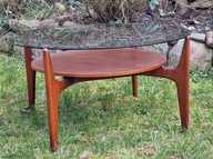 1. Tekowy stolik kawowy Renz - lata 60., duński design