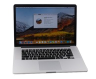 Notebook MacBook PRO 15 Early 2013 A1398 15,4 " Intel Core i7 8 GB / 256 GB strieborný