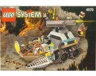 použité LEGO System Rock Raiders Super Świder 4970